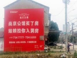 周宁墙体广告在乡镇、农村市场的媒体优势