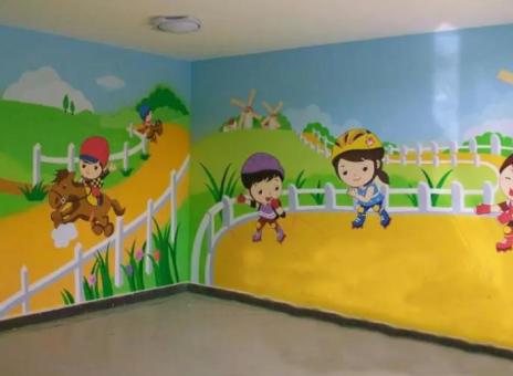 周宁幼儿园墙体彩绘制作流程及注意事项